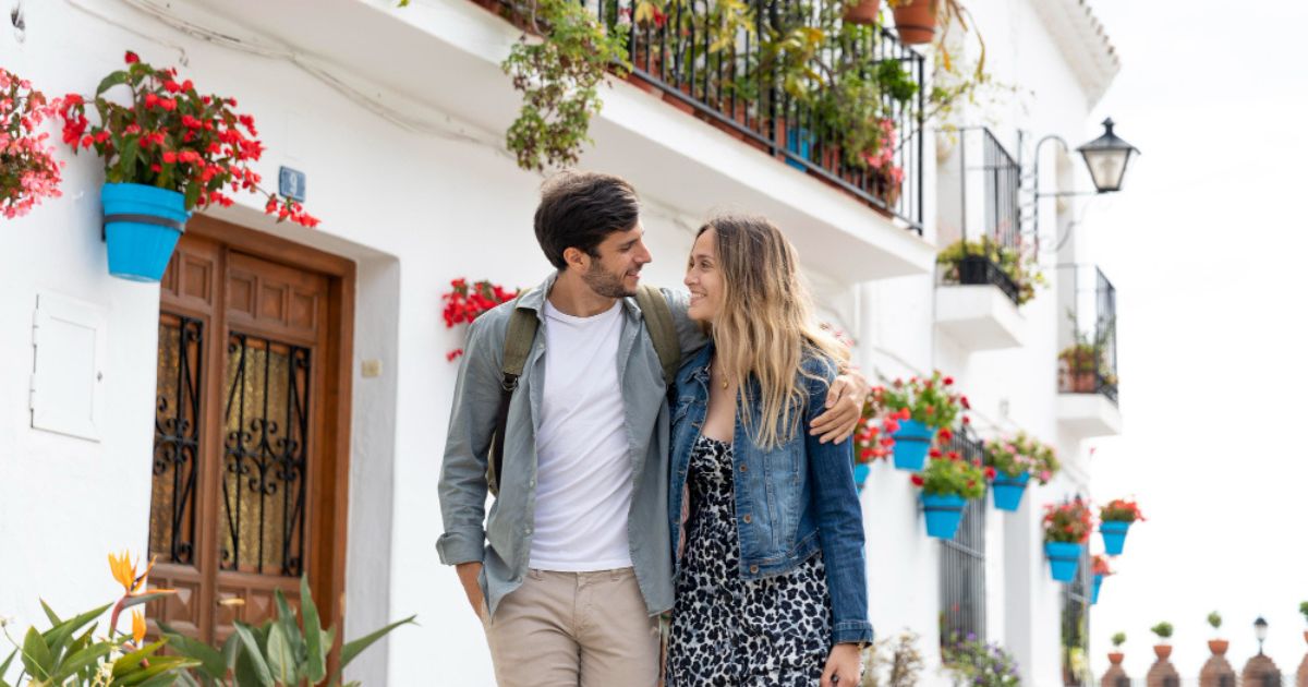 Buying Portuguese property - A modern house villa in Portugal with a sold sign.