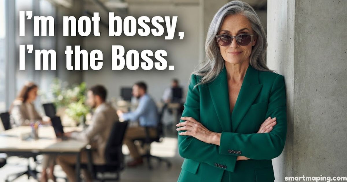Examples of sassy comments featuring a confident woman