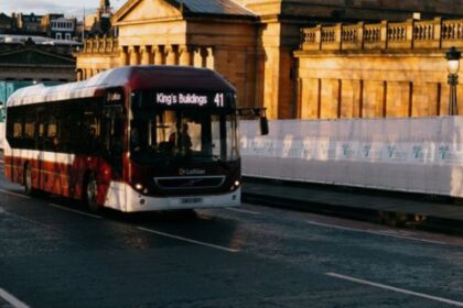 Lothian Busses lost property office and customer service desk
