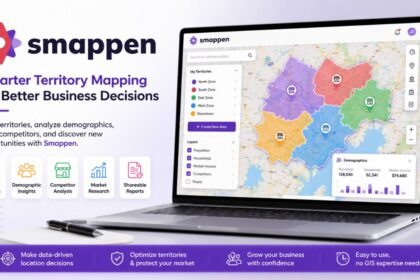 Smappen location mapping and territory planning tool