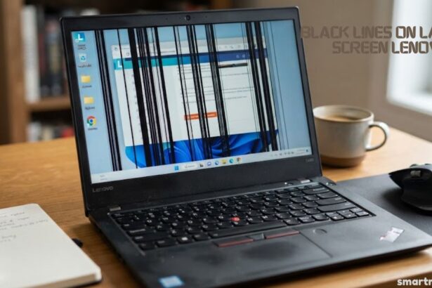 Lenovo laptop displaying black lines on screen — black lines on laptop screen lenovo.